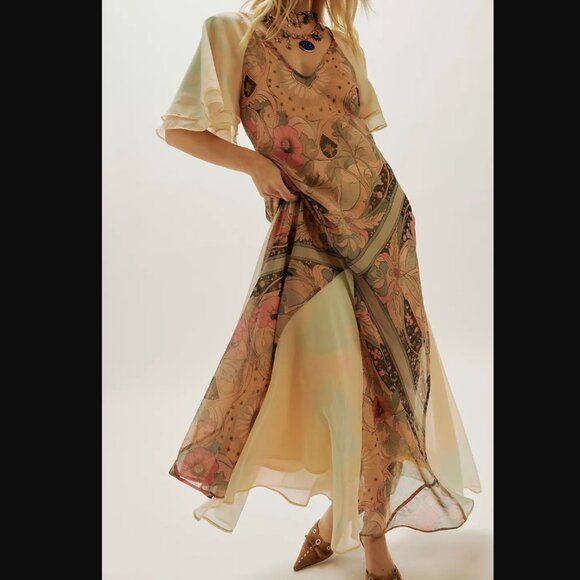 Celestial Nights Maxi Dress Color: Fairy Combo - Picture 1 of 4